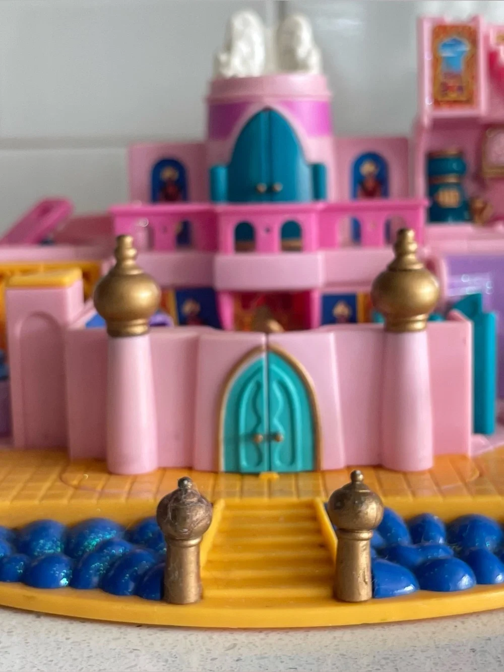 Vintage Disney Polly Pocket Aladdin Jasmine's Royal Palace 1996